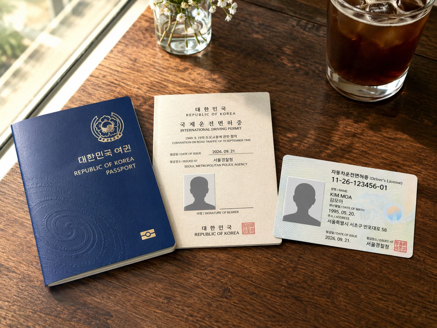 해외 렌트카 준비물 — 여권·국제운전면허증·운전면허증