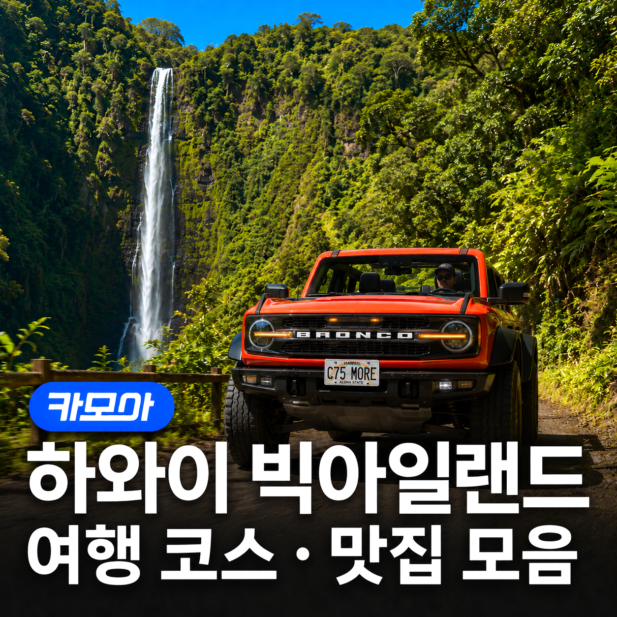 하와이 빅아일랜드 2박3일 여행 코스, 맛집 & 렌트카 꿀팁 - 2026 최신 | 카모아