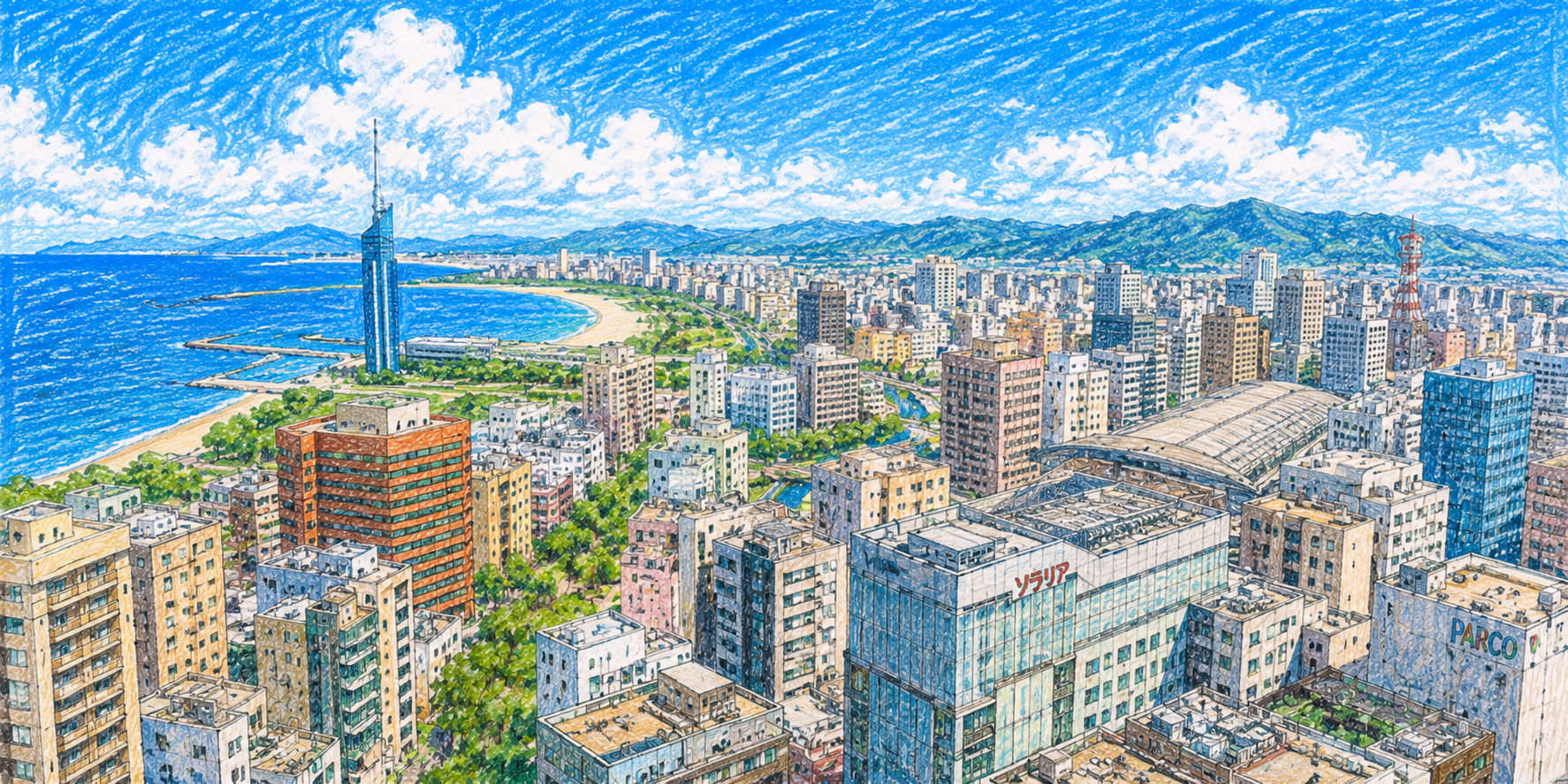후쿠오카 렌트카 배너