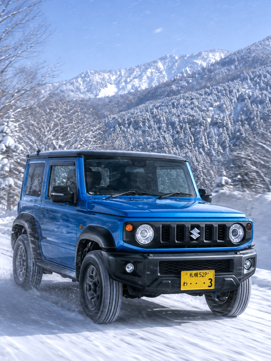삿포로의 대자연을 단숨에! SUV