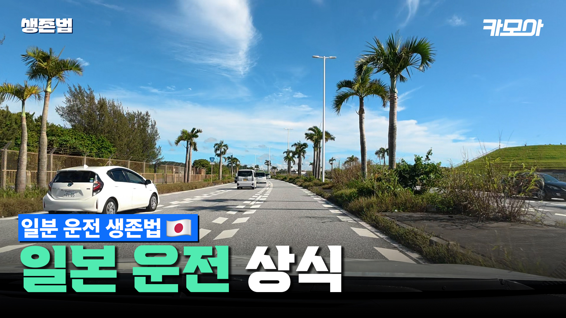 ⚠️초보 운전 주목! 오키나와 버스 전용 차선과 주차 팁 모음 🚗